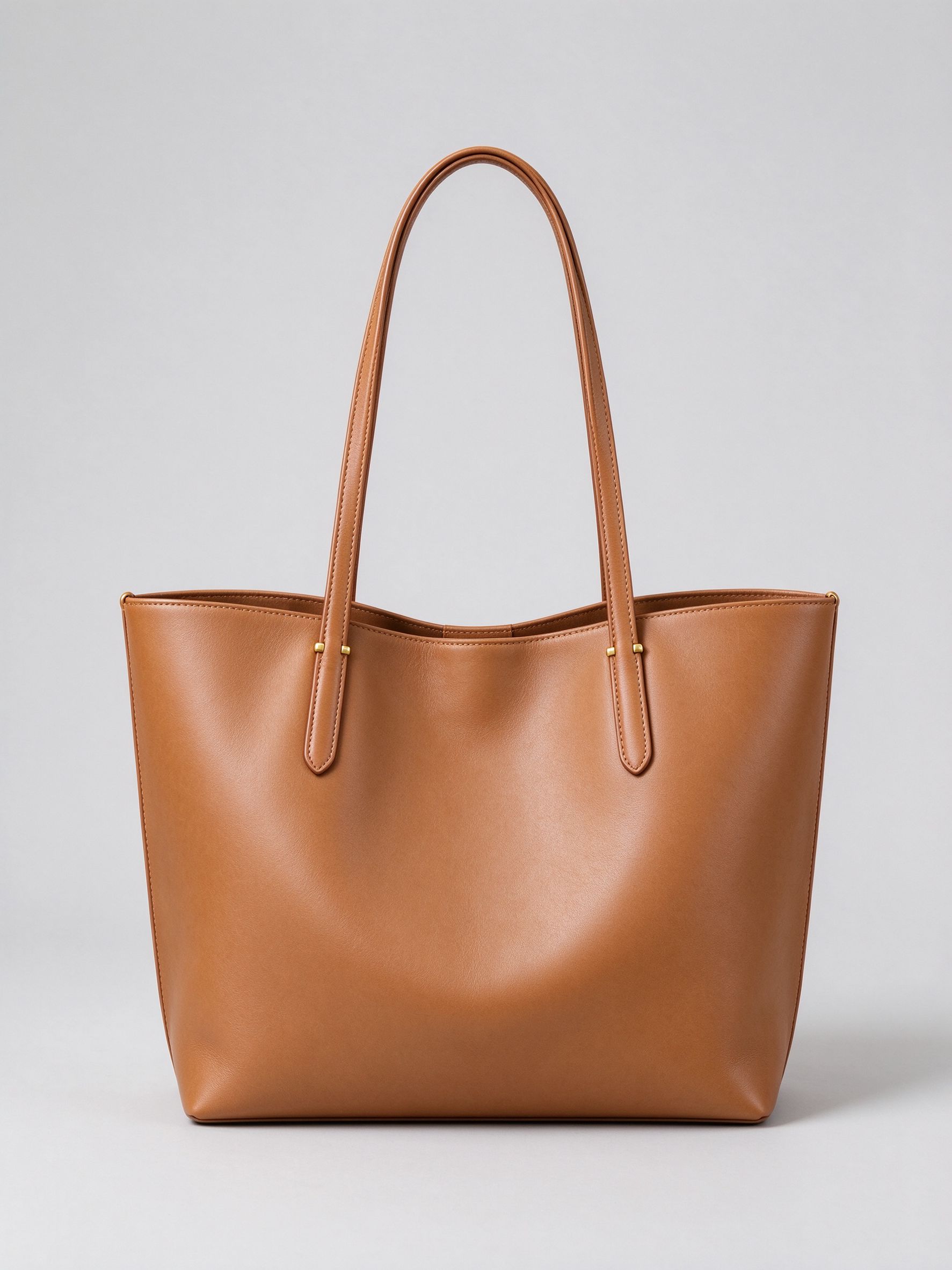 Celine Caramel Leather Tote Bag