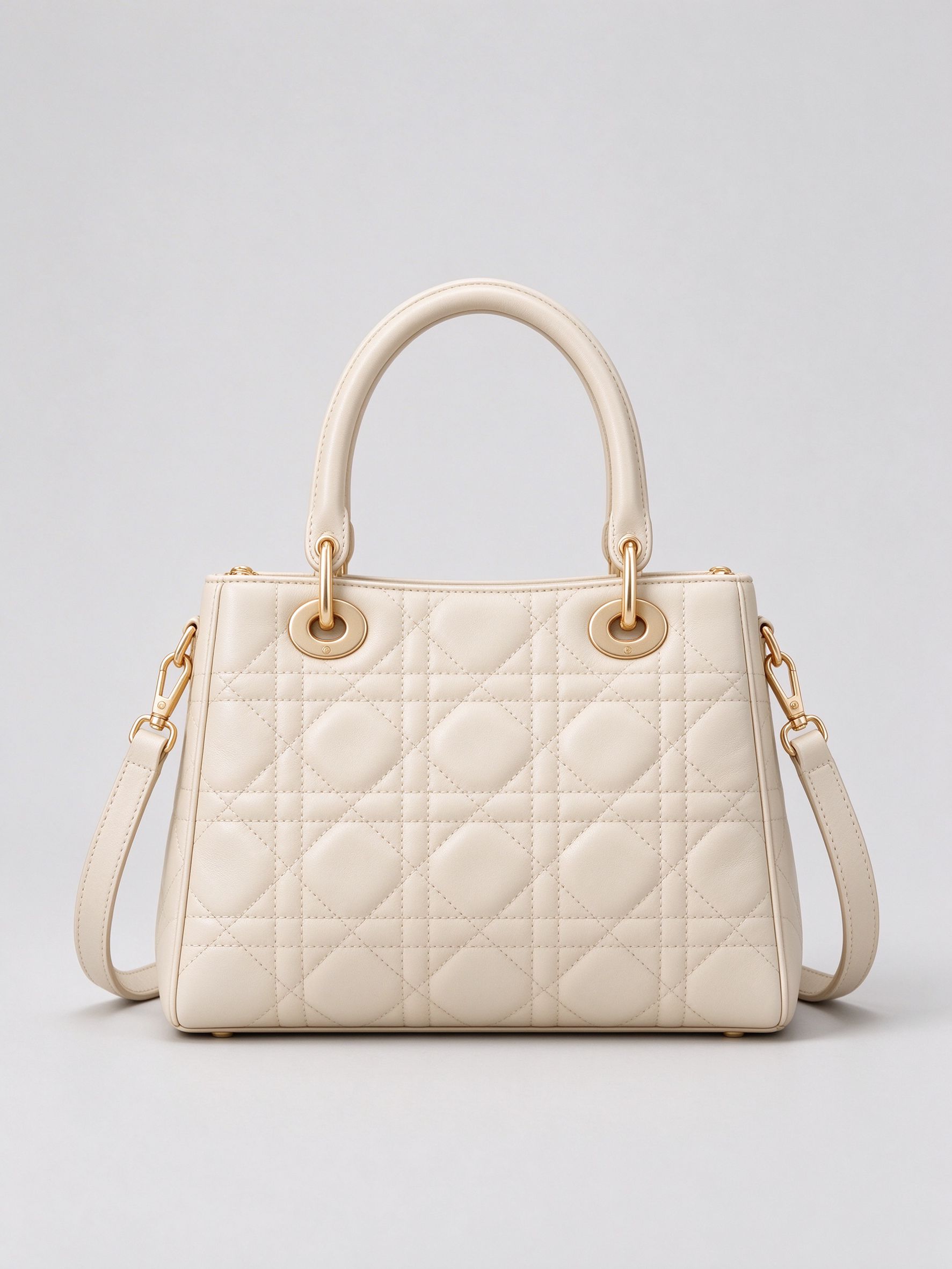 Dior Cannage Quilted Tote Bag