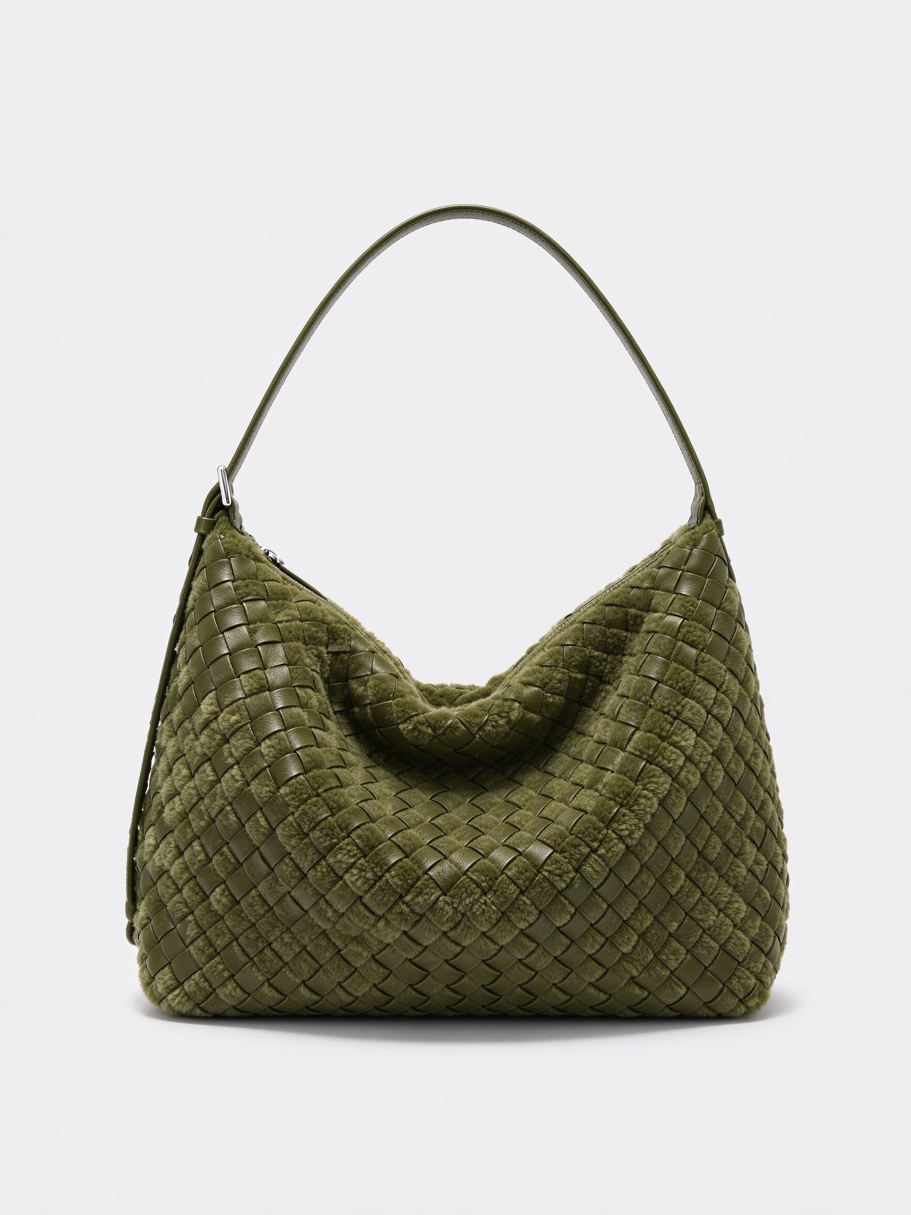 Bottega Veneta Intreccio Woven Hobo Bag
