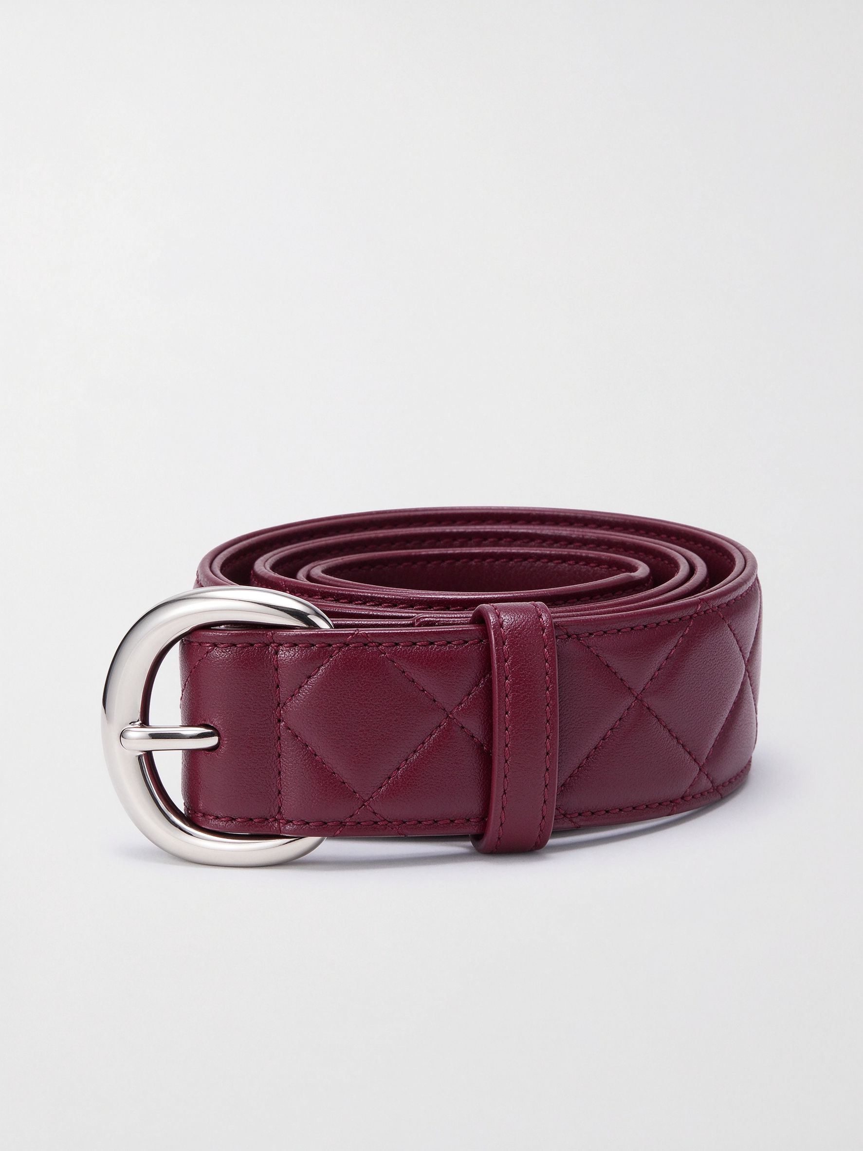 Miu Miu Matelassé Leather Belt